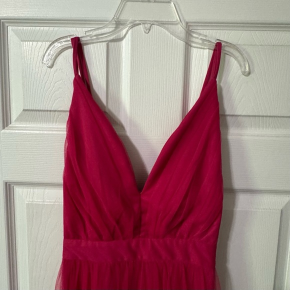 Le Chateau XXL size fuchsia dress - Picture 4 of 8